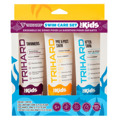 TRIHARD Kids Swim Shampoo pre-swim protection for delicate hair.