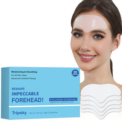 Tripsky forehead patches pack for daily use to smooth fine lines