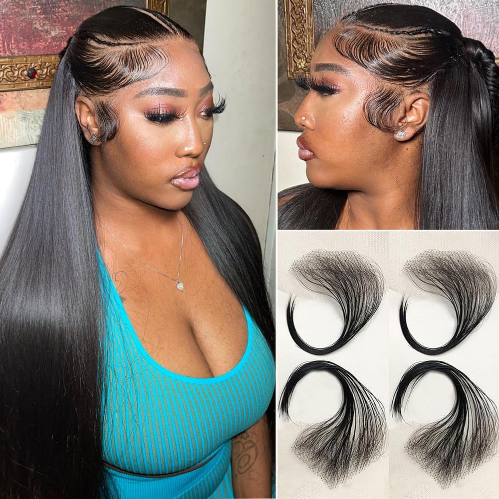 TRIPYGO Edges Hair HD Lace Strips Natura Color provide a seamless hairline.