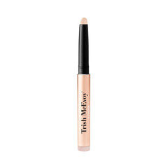 Trish McEvoy 24 Hour Eye Shadow and Liner Bone swatch with vibrant pigment and shimmer