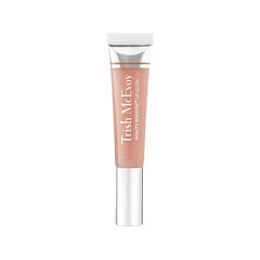 Trish McEvoy Beauty Booster lip gloss in Sexy Nude on lips for natural glow