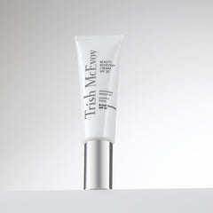 Trish McEvoy Protective Shield SPF 30 swatch shows lightweight, blendable texture