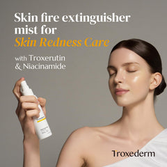 Cooling effect on skin after workouts with Troxederm mist.