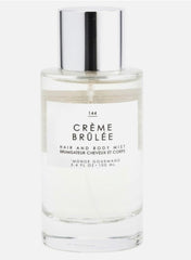 Tru Fragrance Gourmand Creme Brulee mist bottle for a light, long-lasting scent