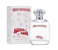 True Religion Hippie Chic spray action; quick mist for a refreshed, carefree vibe.