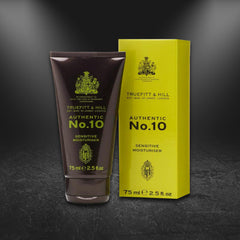 Truefitt & Hill Optimum No. 10 cream swirl shows easy absorption and smoothing.