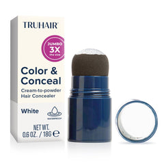 Truhair Jumbo Color & Conceal cap and sponge for mess-free root touchups.