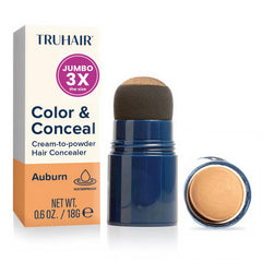 TRUHAIR Jumbo Color Conceal cap-application for precise, mess-free root touchups.