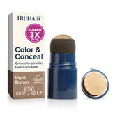 TRUHAIR Jumbo Color & Conceal cap design for mess-free root touch up on dry hair