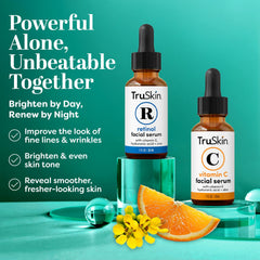 TruSkin duo packaging front showing day and night serums.