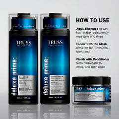 TRUSS Deluxe Prime Conditioner color fade protection highlights color-safe benefits