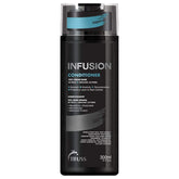 TRUSS Infusion bottle front showing a hydrating formula for dry, manageable hair.