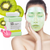 Truvenum Kiwi Jelly Mask Powder packaging shown for at-home spa inspiration