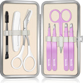 TsMADDTs Eyebrow Kit front view shows an all-in-one grooming set for precise shaping.