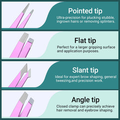 TsMADDTs eyebrow scissors trim detail emphasizes safe, accurate brow shaping.