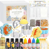 TSVATE bath bomb kit box showcases gifting-ready packaging for creative at-home spa projects