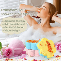 Petal mold by TSVATE for elegant layered bath bombs
