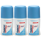 Tu Salud Plus Ammens roll-on deodorant demonstrates precise, mess-free application for daily use.