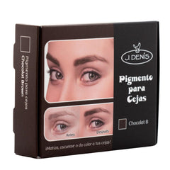 Tu Salud Plus J Denis Eyebrow Pigment Chocolate tube for natural, long-lasting brow color.