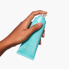TULA Breakout Star pump top for quick, non-greasy application.