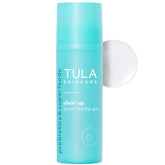 TULA Clear Up bottle with dropper for daily pore care and smoother skin.