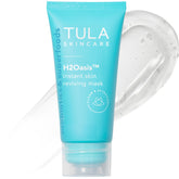 TULA H2Oasis mask jar close-up showing rich hydration and soothing texture.