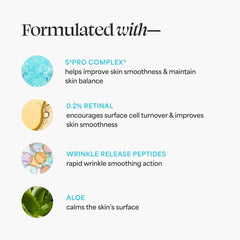 Evening application on the face with TULA A+ Renewal Serum.