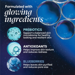 TULA cleanser on hand demonstrating a gentle lather for cleansing.