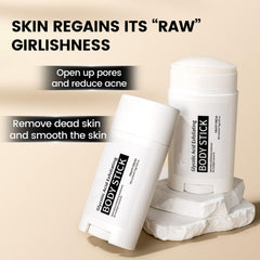 TUOSHITONG Glycolic Body Stick with shea butter nourishes skin.