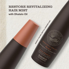 Label close-up of Tweak’d by Nature mist with sulfate-free formula