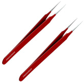 Tweezees ingrown hair tweezers with pointed tip for precise plucking