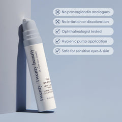 Twenty Twenty Beauty Get Growing lash-brow serum closeup reveals nourishing oils