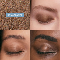 Twenty/Twenty Beauty Visionary Eye Shadow Stick applied on lid for seamless color payoff.