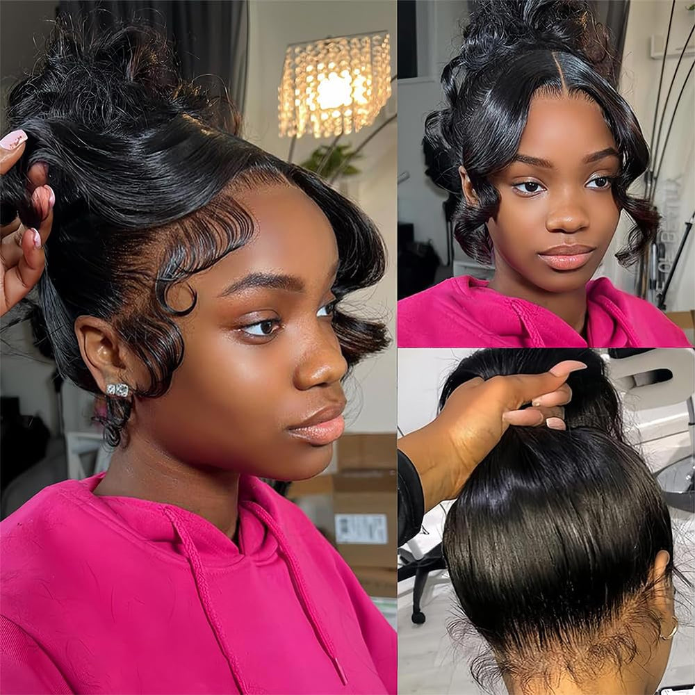 TwerkGirls Body Wave 360 lace front wig, 26 inch, seamless look and versatile styling.