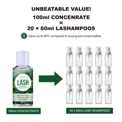 Twilash by DLY measuring cup for accurate dilution and consistent cleanses.