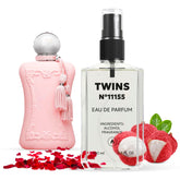 TWINS Impression of PARFUM Delina bottle front for everyday elegance.