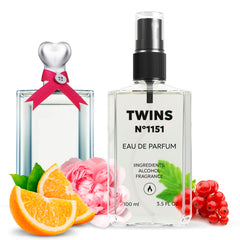 TWINS PARFUM Impression of Funny bottle front view for daytime wear.