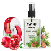 TWINS Impression of Omnia Coral bottle close-up for everyday elegance.