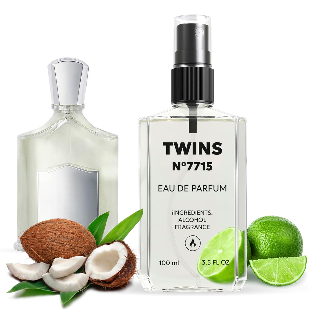 Twins Impression Virgin Island Water bottle close-up highlighting citrus freshness