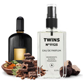 TWINS PARFUM Impression of Black Orchid bottle front view for daily wear.