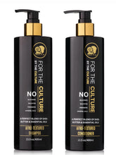 Twist It Up gold standard shampoo bottle showing sulfate-free formula for moisturized curls