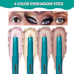 TWLBXMG Eyeshadow Stick nude-liner delivers precise color for quick eye definition.