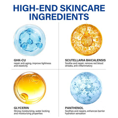 TWMKLP GHK-Cu Serum texture swirl shows lightweight formula