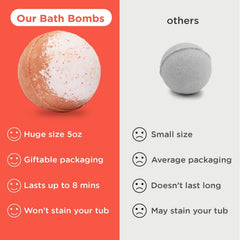 Two Sisters oatmeal milk honey bath bomb nourishes skin with gentle moisture