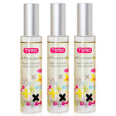 TYMO heat protectant spray – protects hair up to 450°F for silky styles.