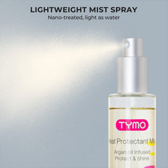 TYMO weightless mist – a light, invisible spray for all hair types.