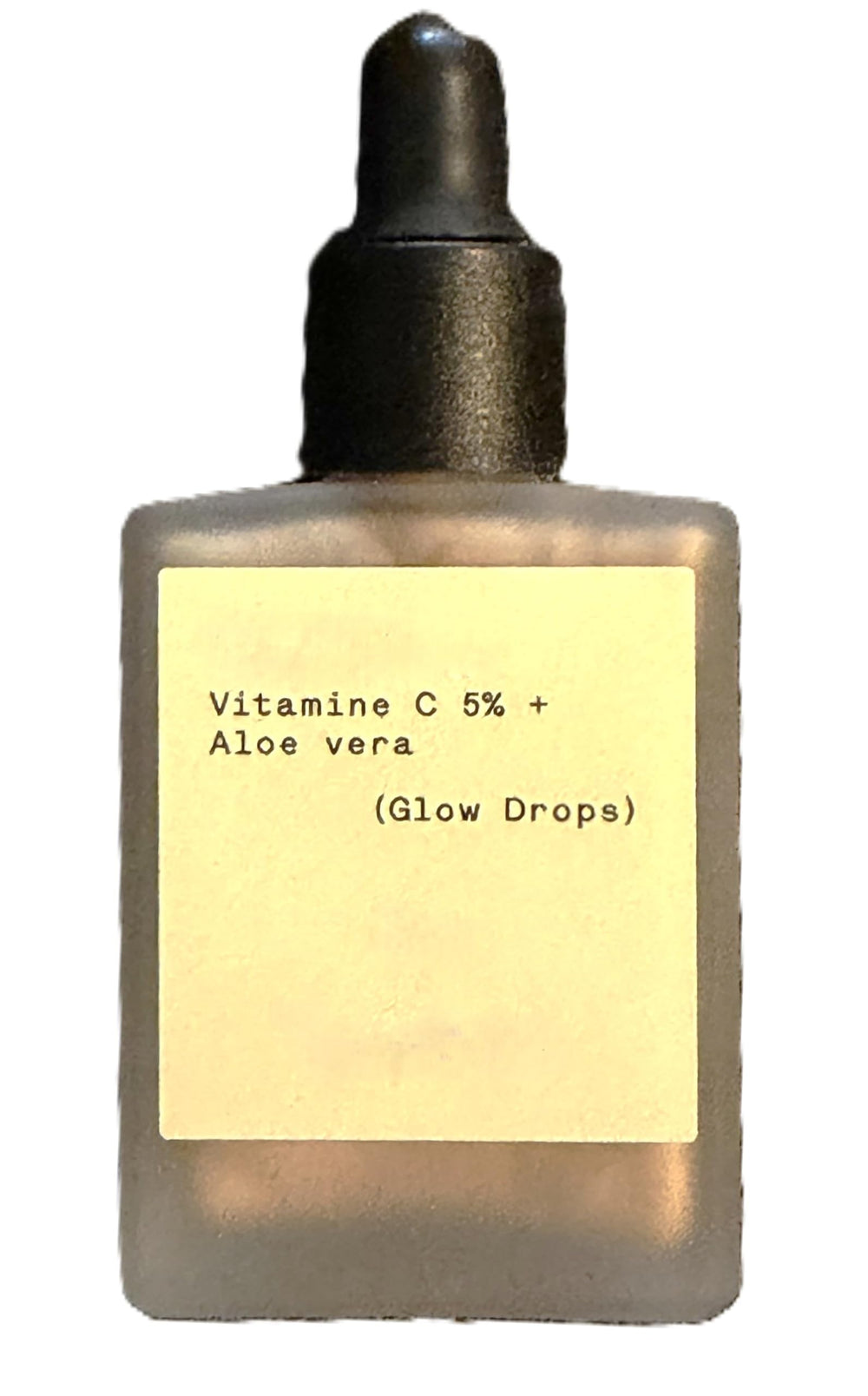 Typology Paris Glow Drops bottle shows a brightening concentrate for all skin tones.