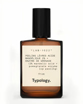 Typology Resurfacing Lip Peel bottle cap for easy, precise application