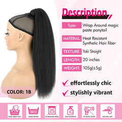 UAmy Hair magic paste attachment demo for quick secure styling.