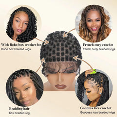 UCABEWEL full double lace crochet cap delivers seamless, breathable wear.